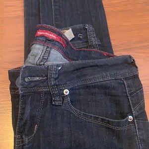 Wanna Betta Butt dark jeans.